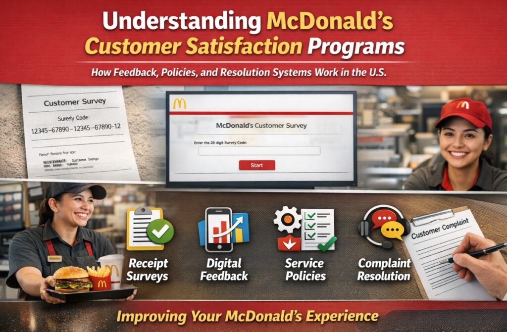 McDonald’s Customer Satisfaction Programs