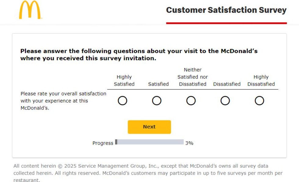 mcdvoice com surveys