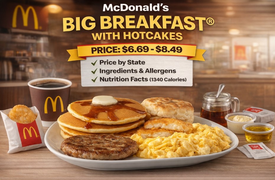 McDonald’s Big Breakfast with Hotcakes price