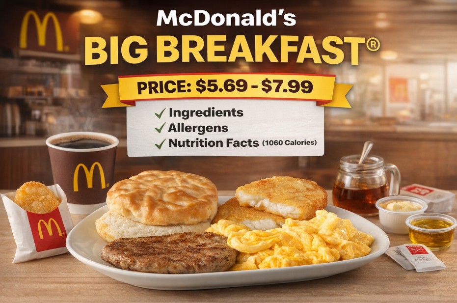 McDonald’s Big Breakfast price